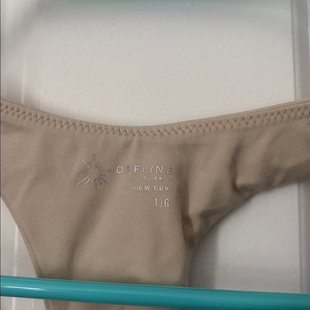 OFFLINE By Aerie Real Me Low Key Racerback Sports Bra - Picture 2 of 3